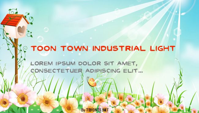 Toon Town Industrial Light example